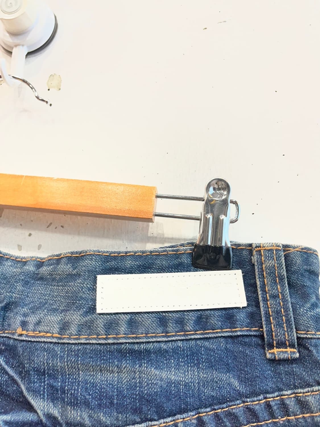 GRASS HOPPER JPN 펑크 로우라이즈 부츠컷 데님팬츠 상품이미지5