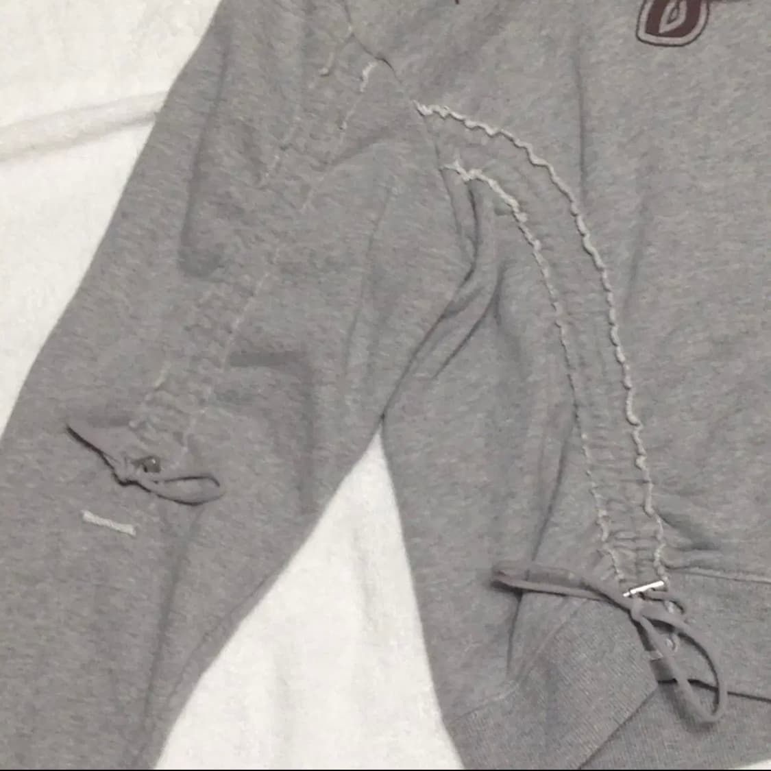 오디너리 홀리데이 셔링 오버핏 후드티 상품이미지8