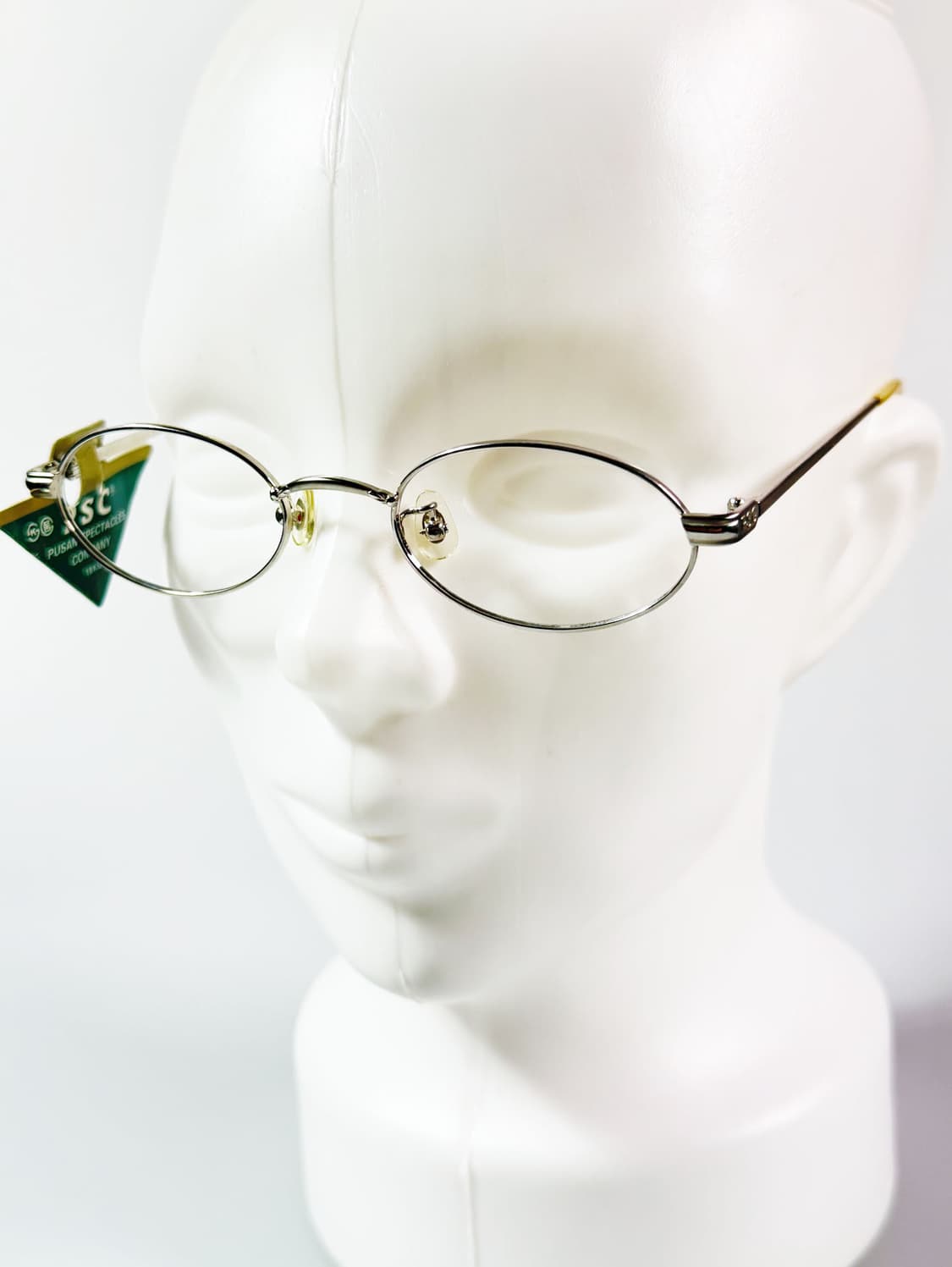 P.S.C FASHION 실버 슬림 오벌 프레임 빈티지 안경 상품이미지9