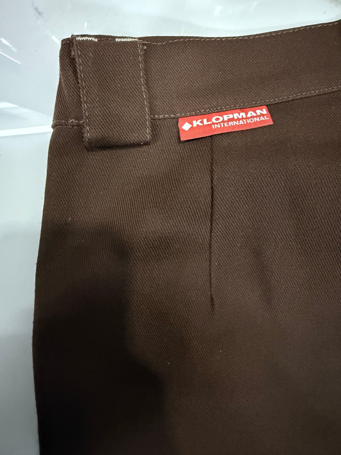 GR10K 클로프만 팬츠 브라운 46사이즈 상품이미지7