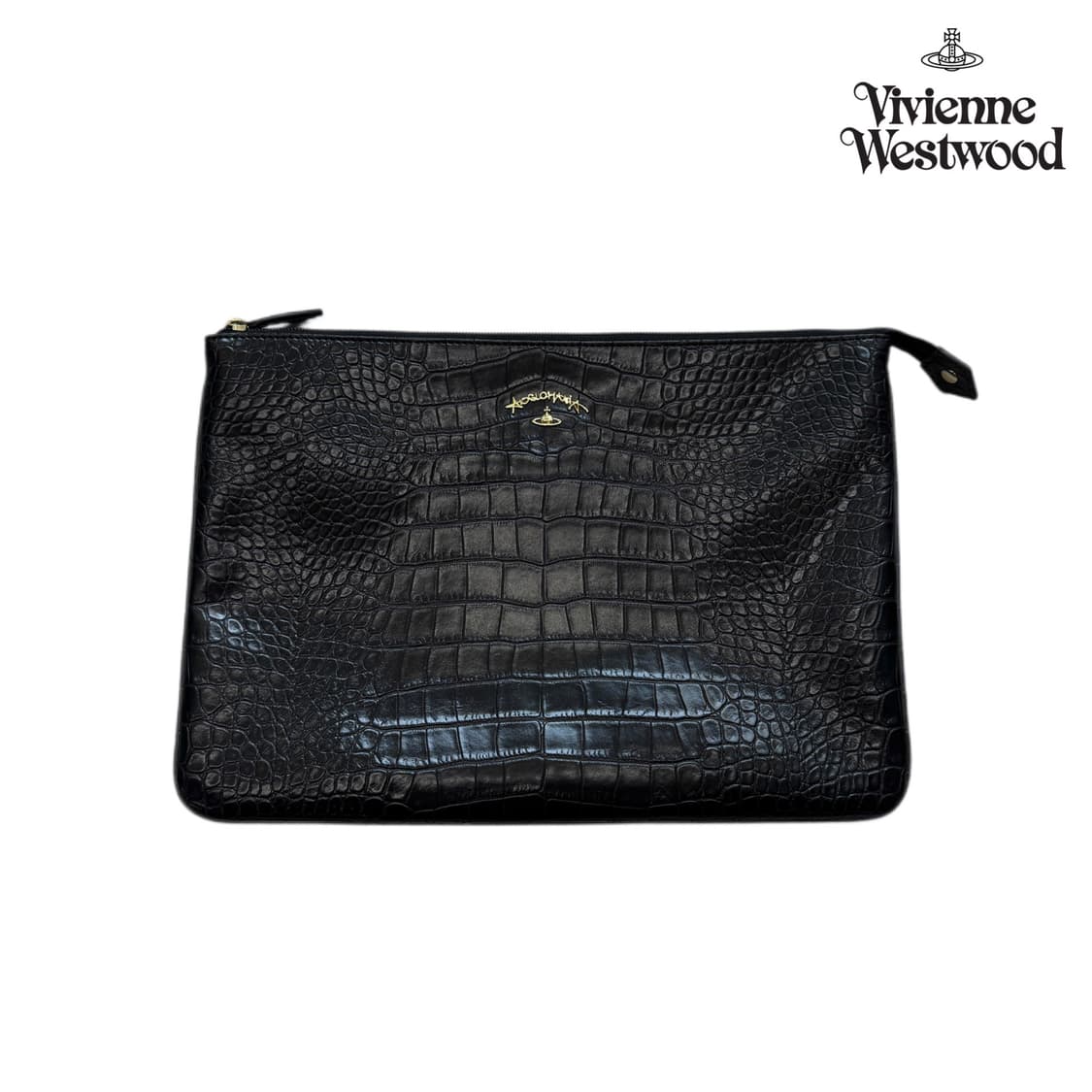 비비안웨스트우드 레더 클러치백 상품이미지1
