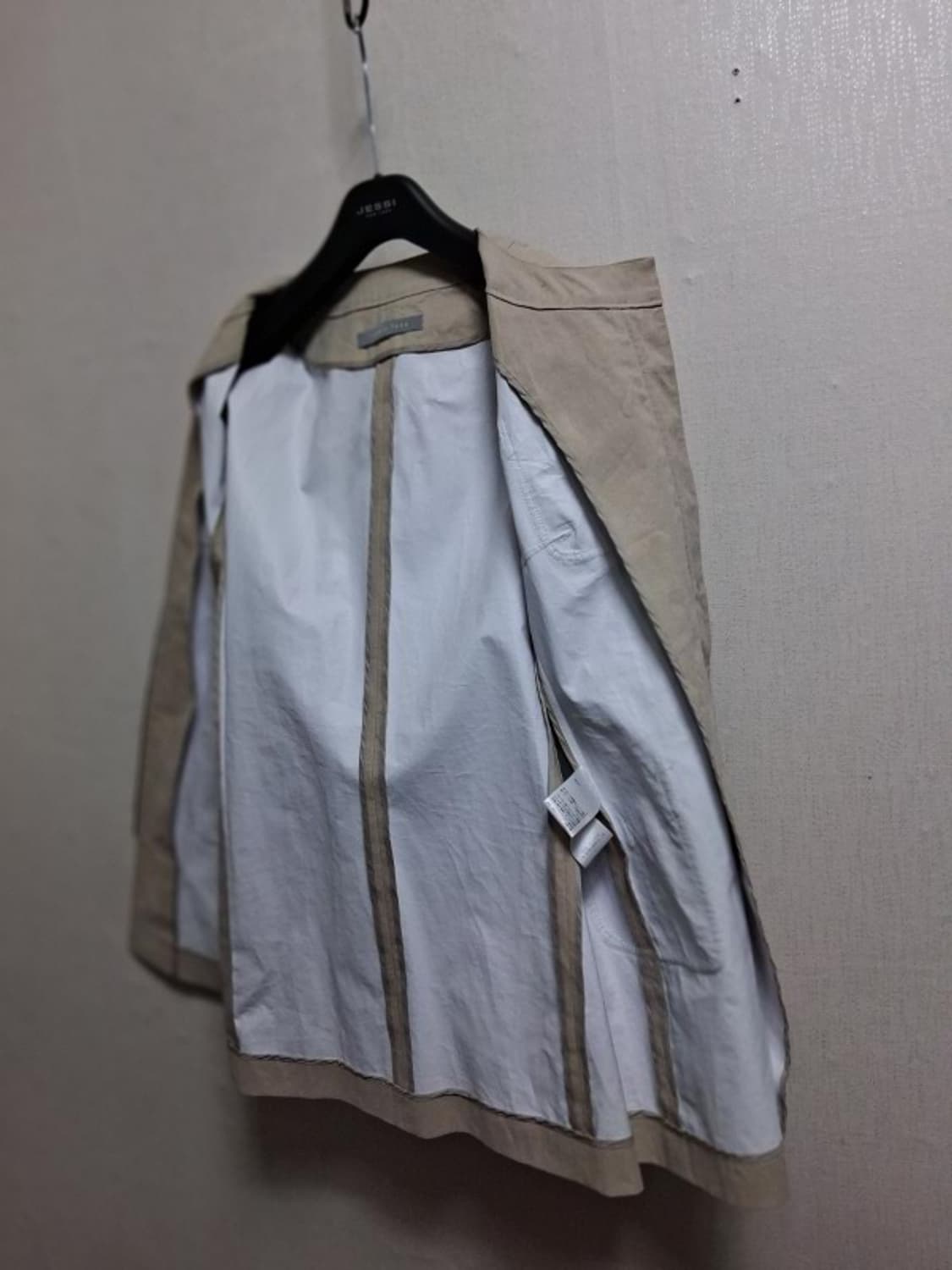 일본빈티지 띠어리 내부방수코팅 100%린넨 집업라운드쟈켓 55
일본산 상품이미지4