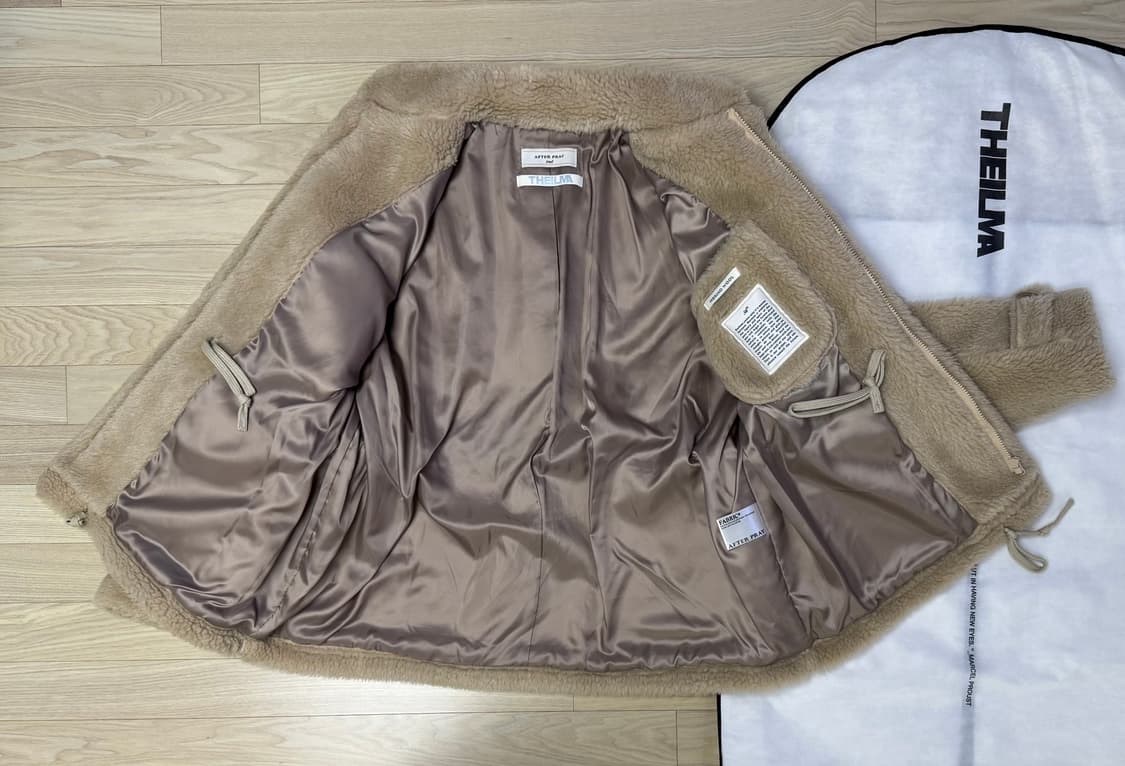 더일마 콰트로 밀리터리 보아 파카 상품이미지3