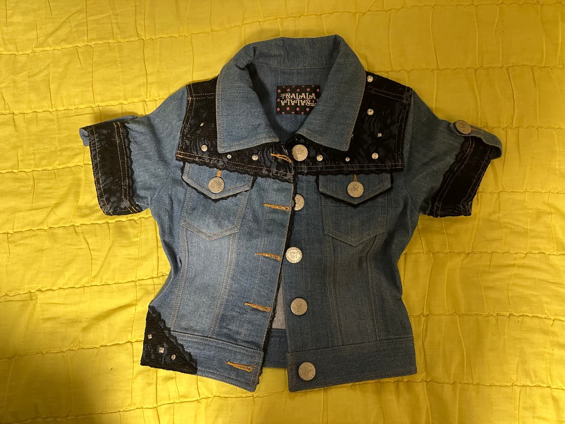 반팔 청자켓 트랄라라 상품이미지1