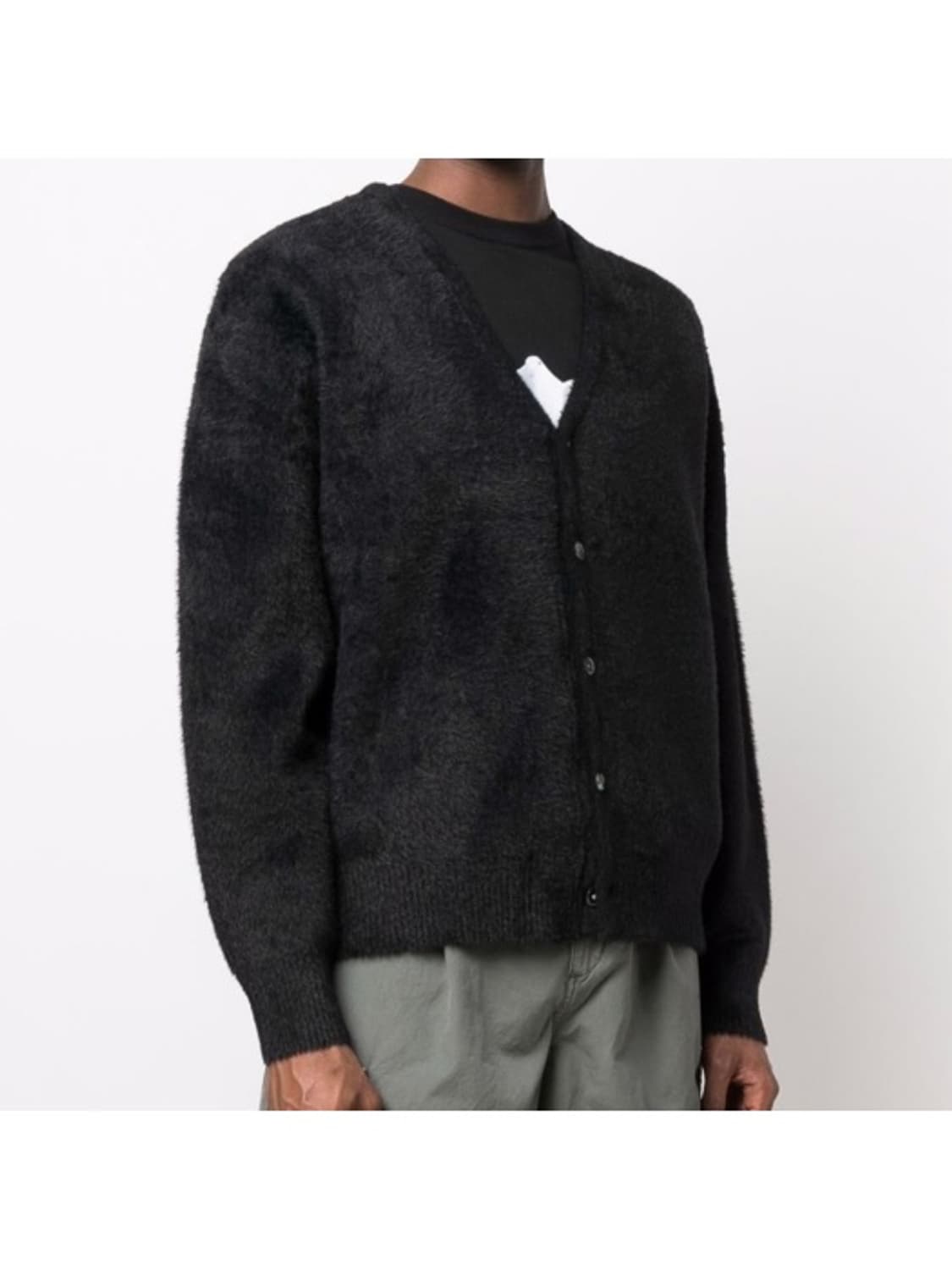 스투시 쉐기 가디건 블랙 L사이즈 상품이미지1