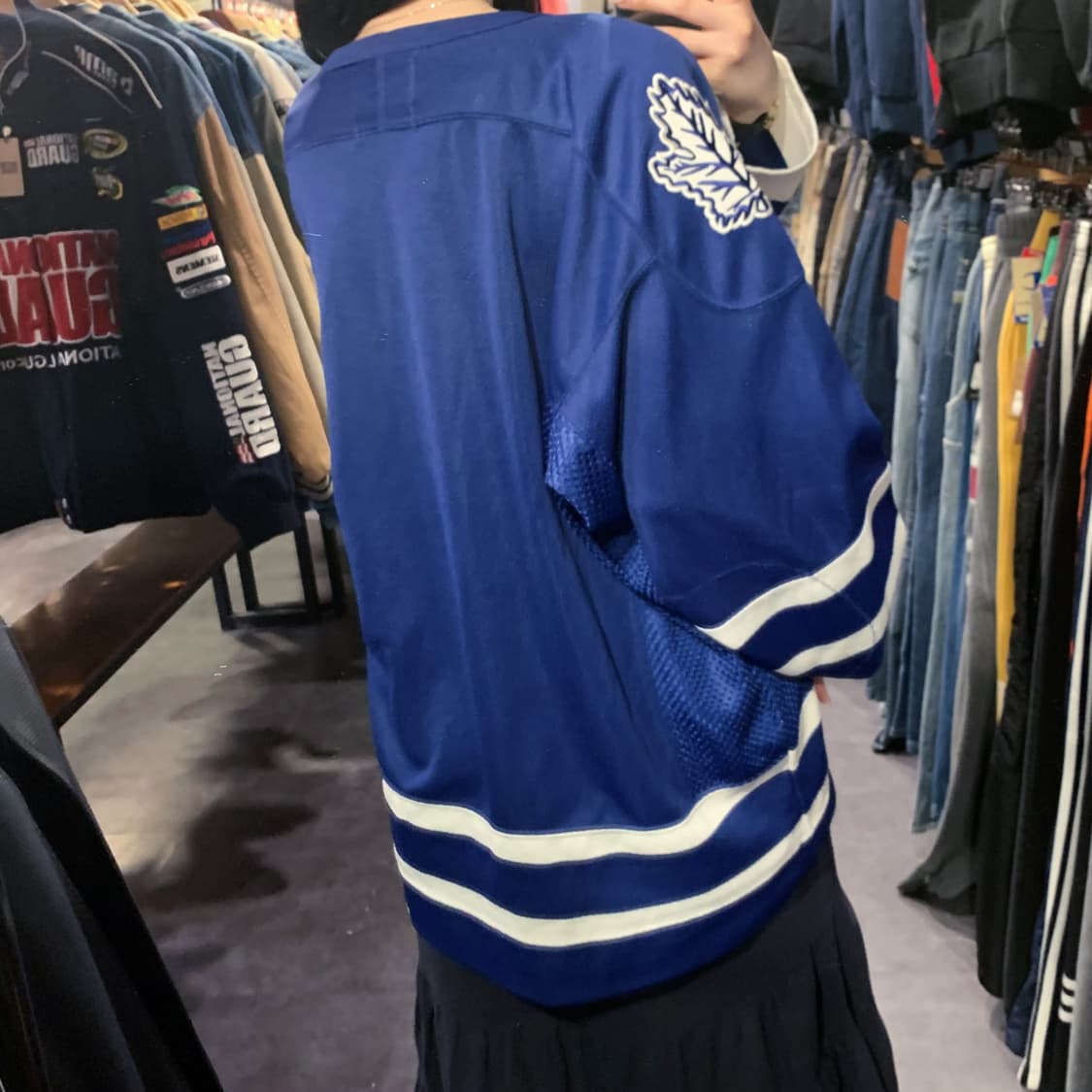 [IM] NHL X STARTER 토론토 메이플리프스 하키 져지 상품이미지6