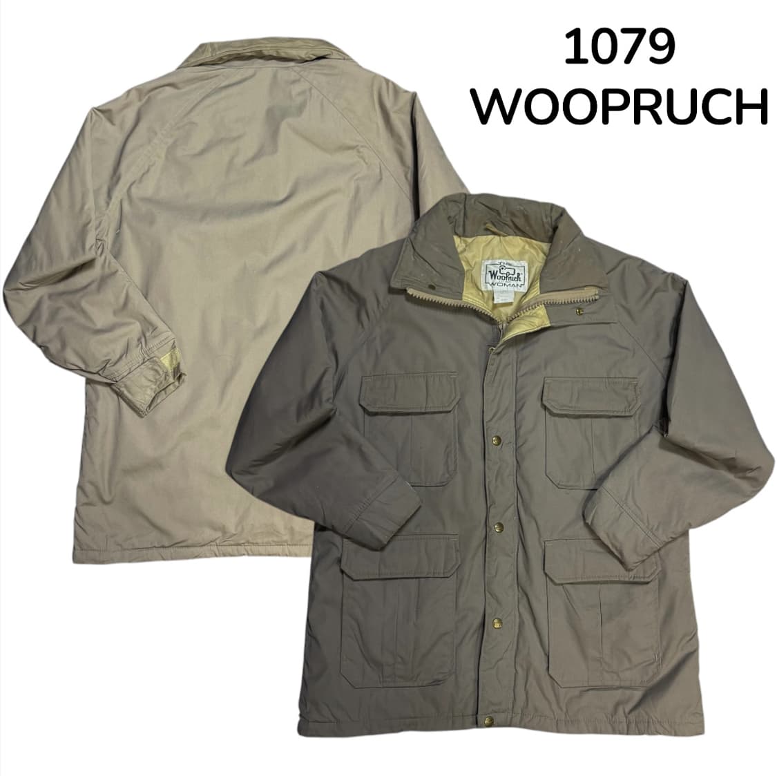 70s 울리치 올리브 카키 마운틴 파카 헌팅자켓 L 상품이미지1