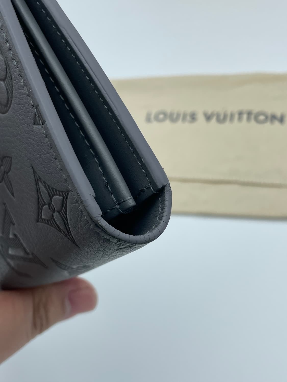 [ 정품 / 풀구성 ] 루이비통 이클립스 쉐도우 브라짜 월릿 장지갑  상품이미지9