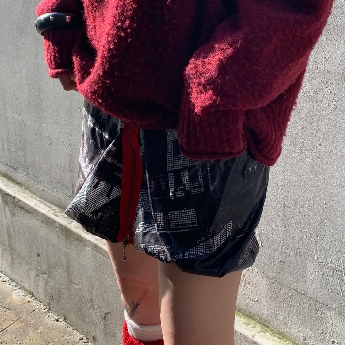 알렉산더 맥퀸 나일론 본디지 스커트 상품이미지2
