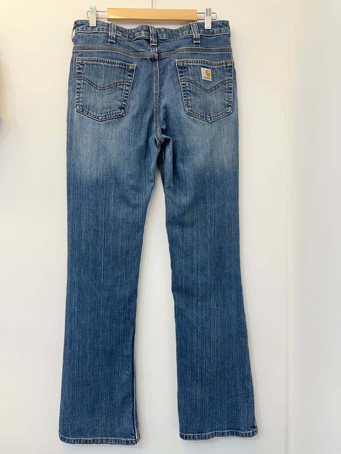 10x32) 칼하트 트래디셔널 핏 워싱 중청 데님 팬츠 상품이미지1