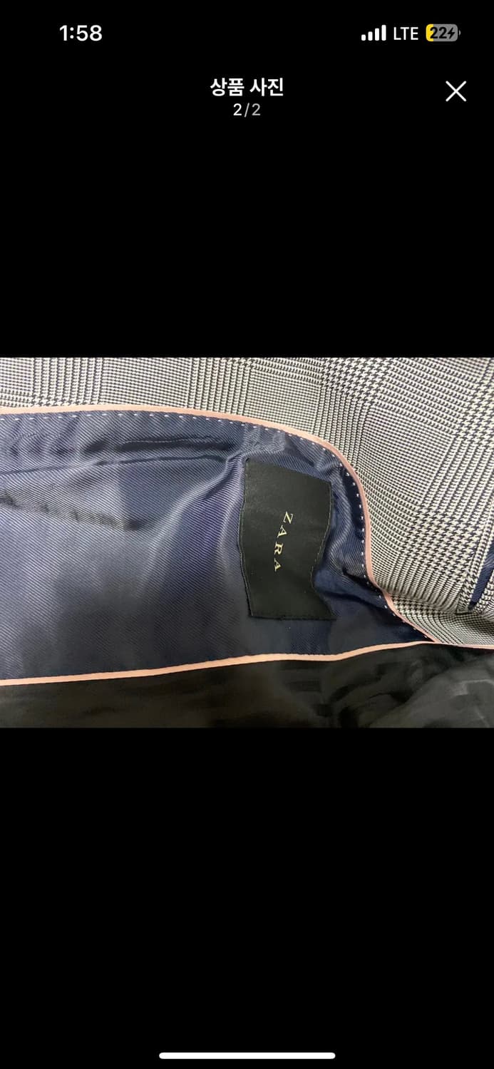 (L) zara 블레이저 상품이미지2