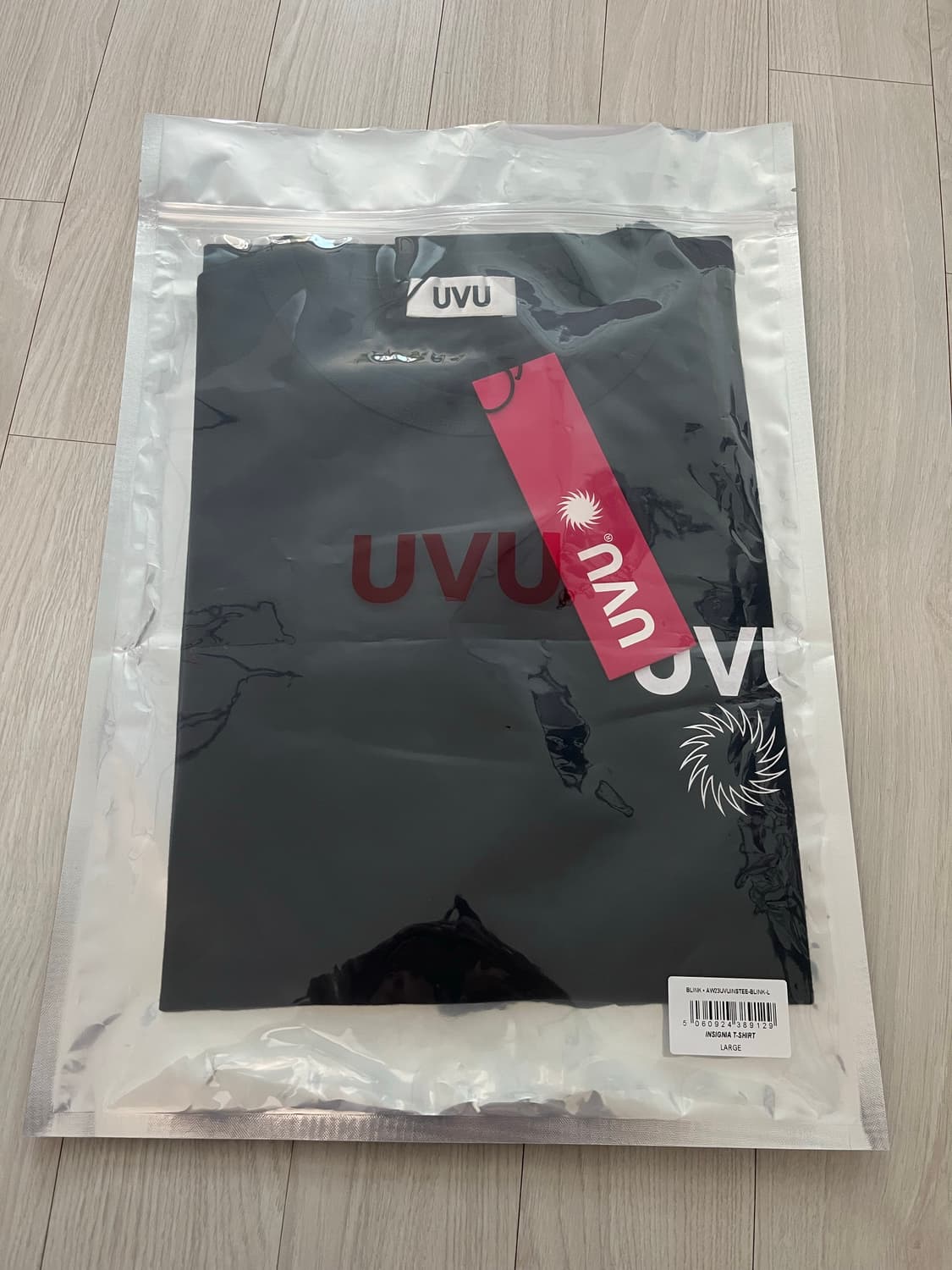 uvu 티셔츠 L 잉크 블루 상품이미지1