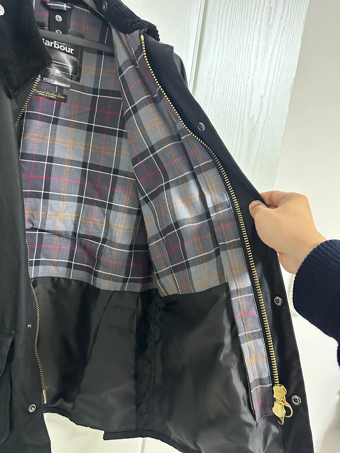 바버 비데일 블랙 38 사이즈 상품이미지4