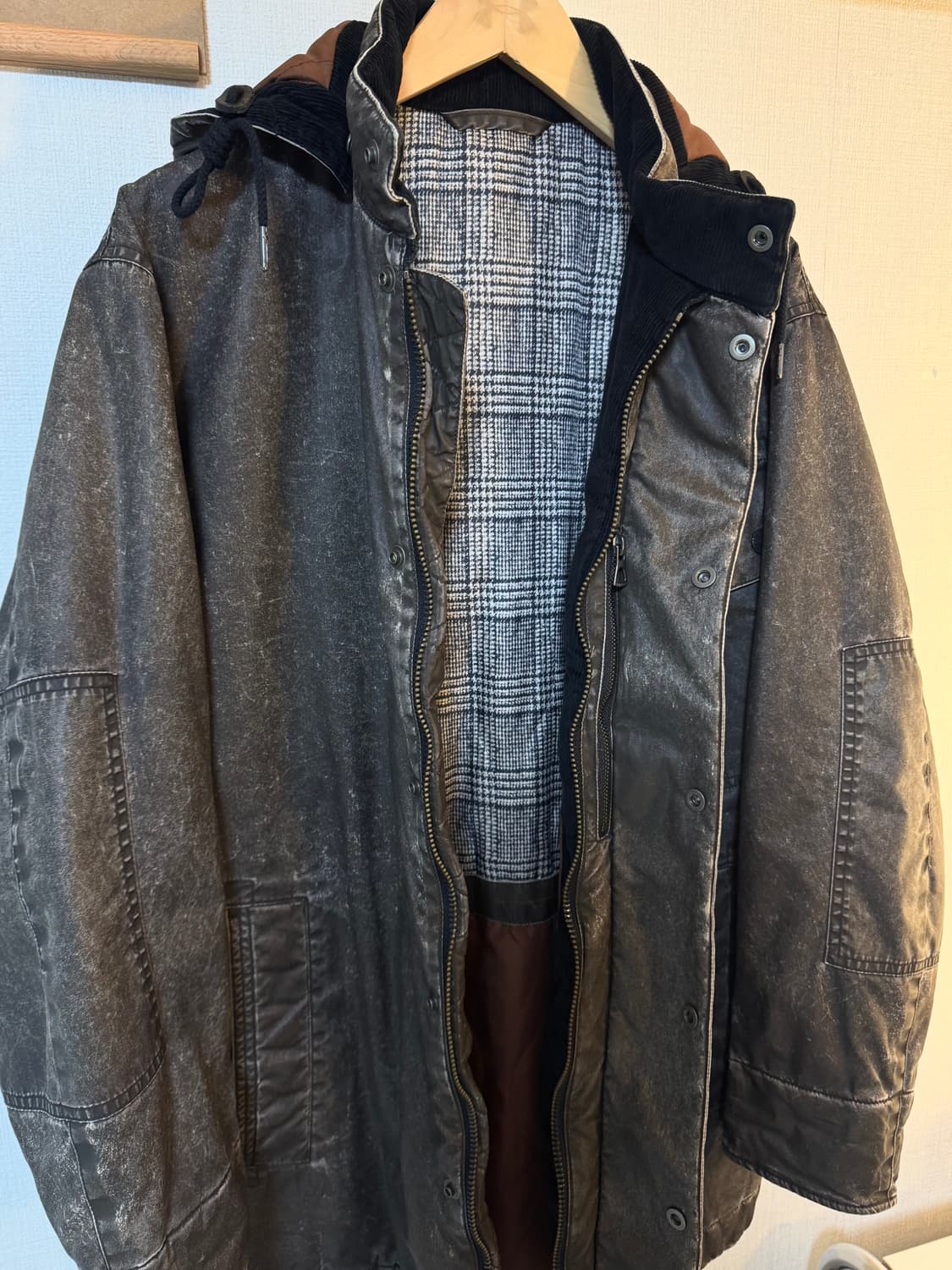 [L]Series 시리즈 옵스쿠라 카본코팅 야상 자켓 상품이미지5