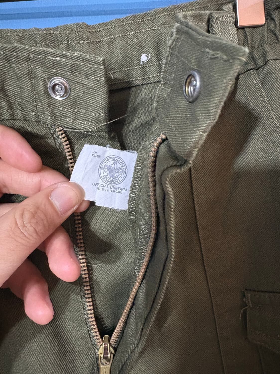 70-80‘s USA Boy Scouts Bush Fatigue Pant 상품이미지6