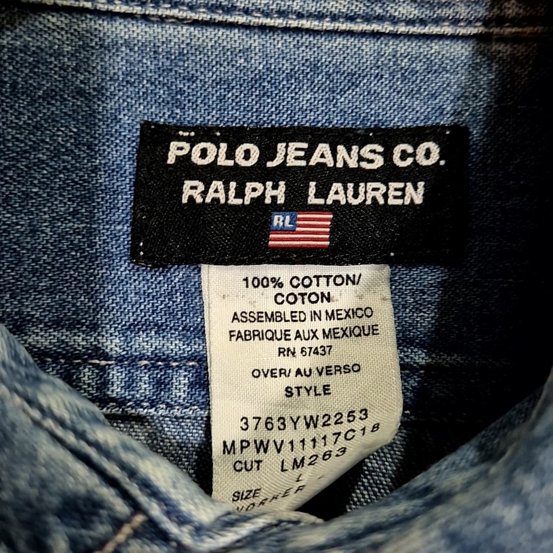 Polo Ralph Lauren 폴로 랄프로렌 진스 데님 셔츠 상품이미지4
