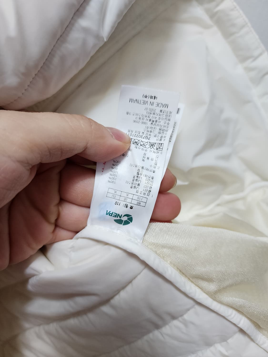 네파 여성용 덕다운 플리스 슬림 패딩점퍼  상품이미지6