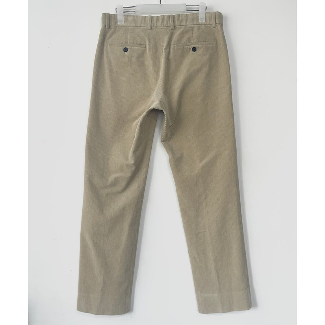 타임옴므 릴렉스 핏 코듀로이 팬츠 (LIGHT BEIGE) 상품이미지4