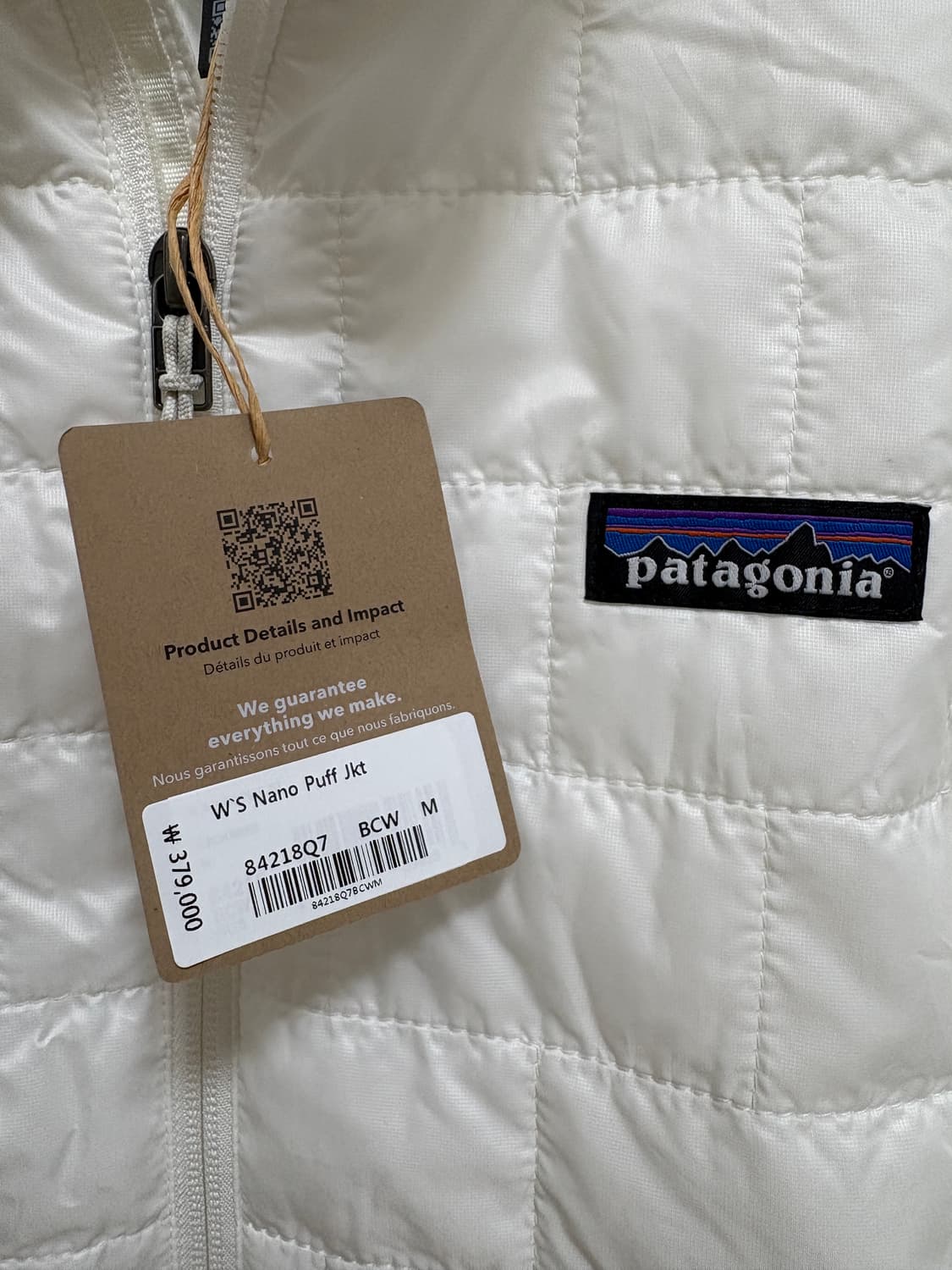 (새상품) 파타고니아 우먼즈 나노 퍼프 재킷 M 상품이미지3