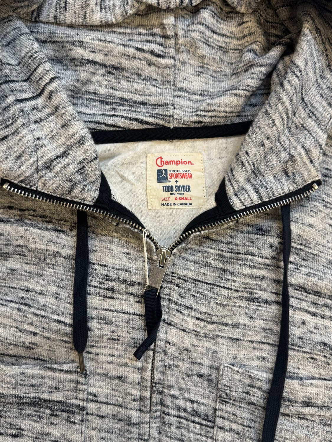 챔피온 × 토드 스나이더 집업 후디 상품이미지3