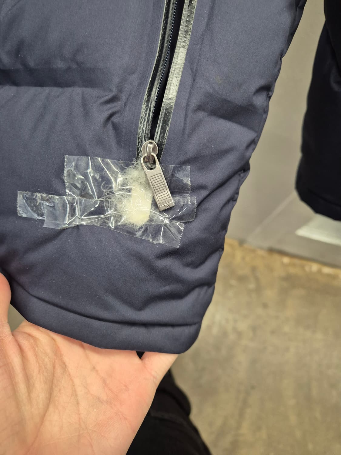 제냐 스포츠 남성 패딩 L 사이즈 네이비 상품이미지6