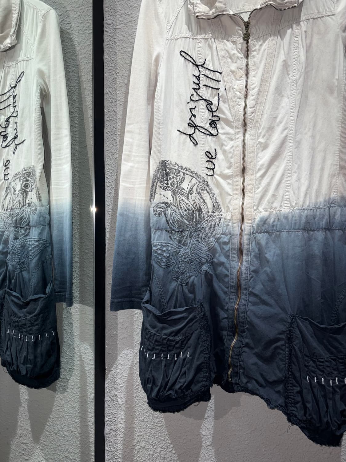 데시구알 그라데이션 집업 원피스 상품이미지4