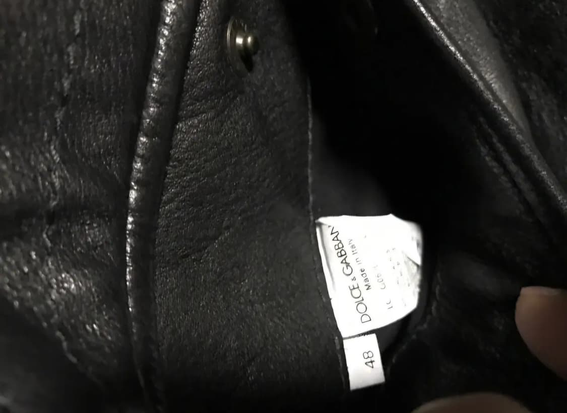 돌체앤가바나 가죽 피코트 상품이미지6