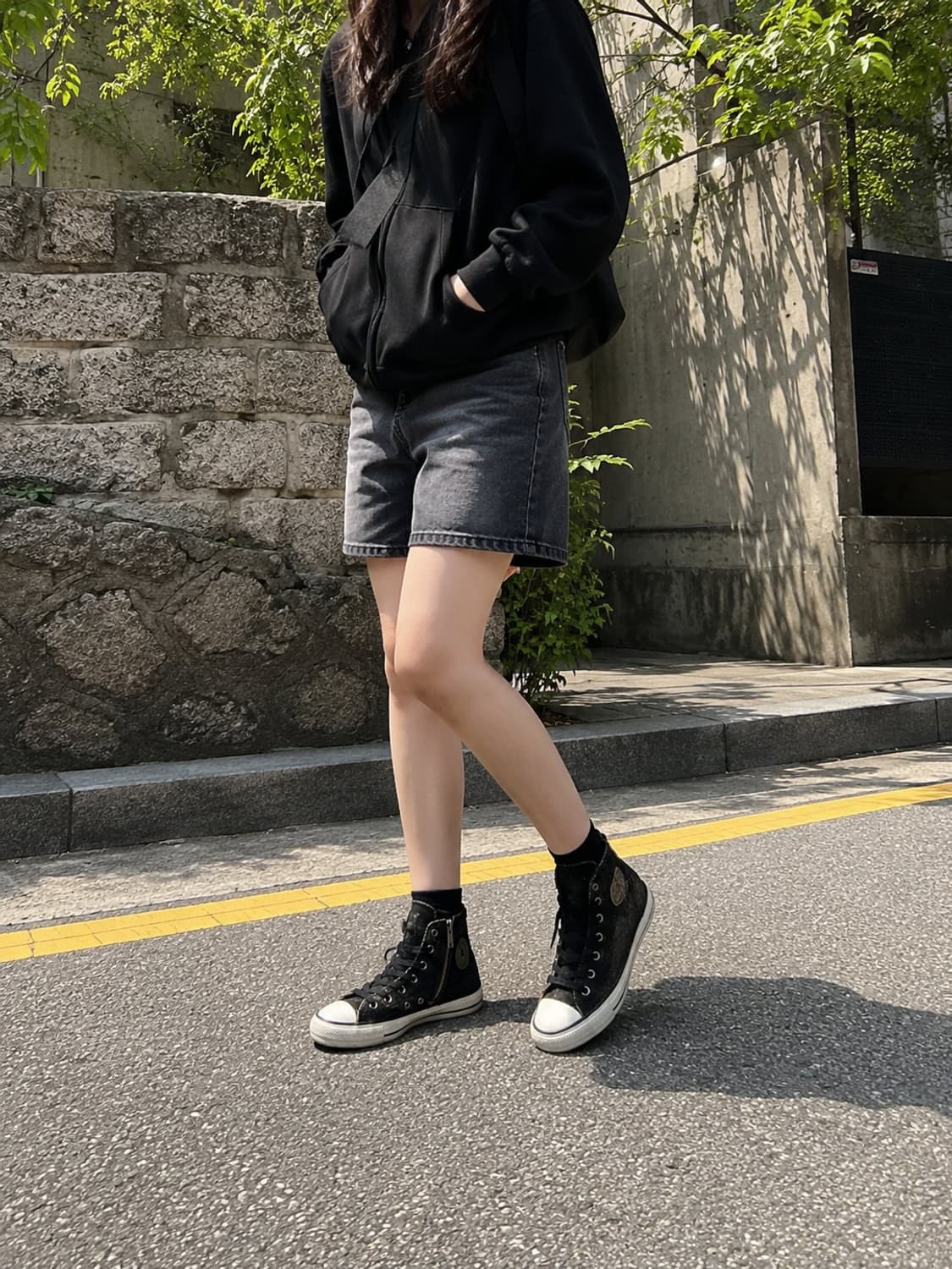 (아카이브템)컨버스 스웨이드 집업 하이탑 240 상품이미지2