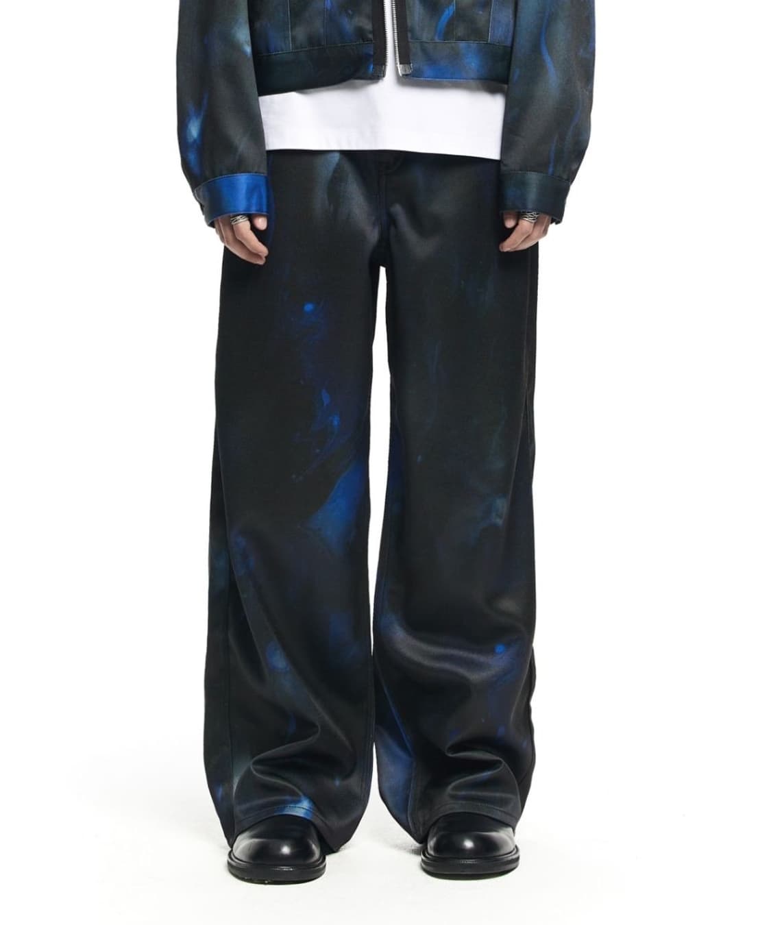 메종미네드 코즈믹 블루 팬츠 48 상품이미지2