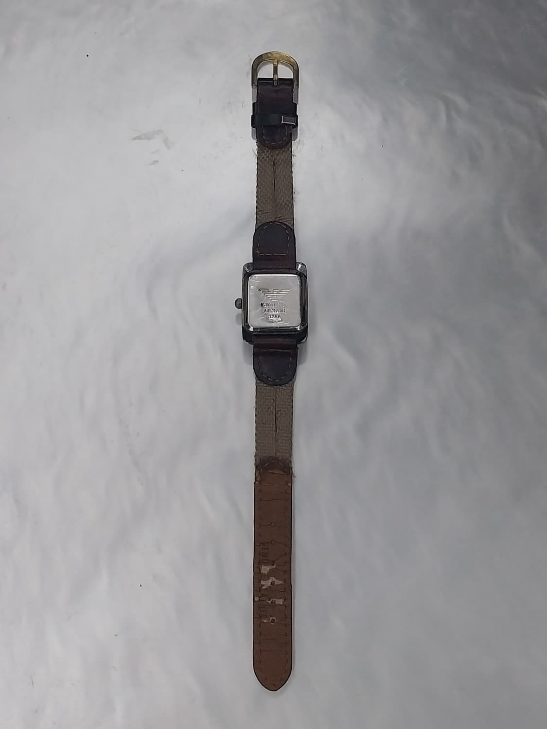 알마니 빈티지 사각 여성 쿼츠시계 상품이미지4