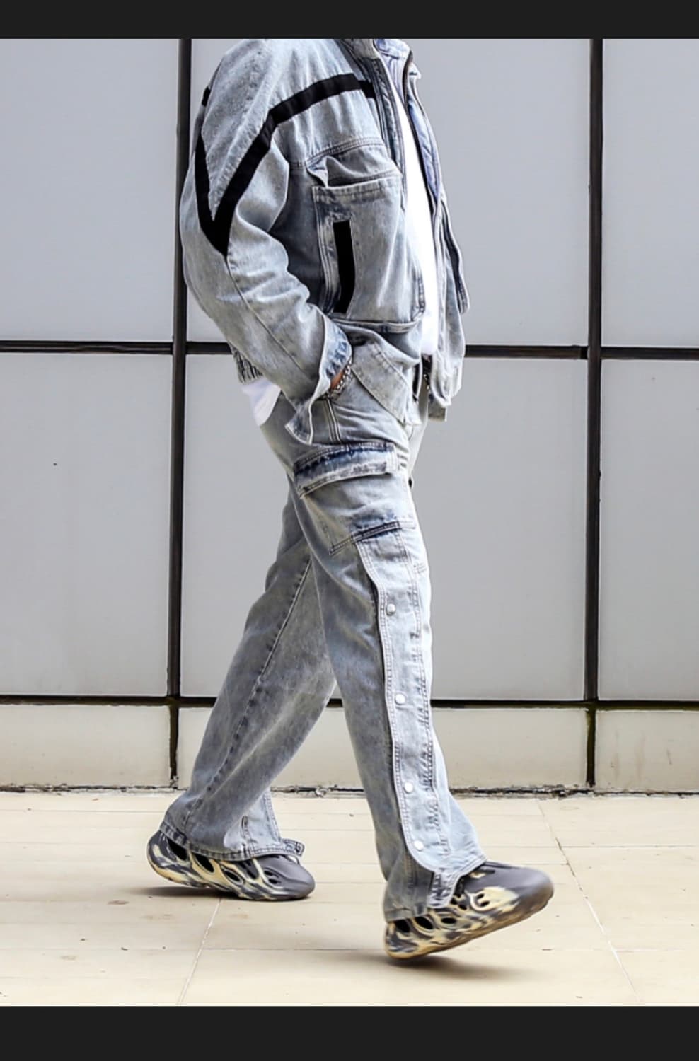 👕데님 누빔 자켓 95~100사이즈 (택배비 포함) 상품이미지4