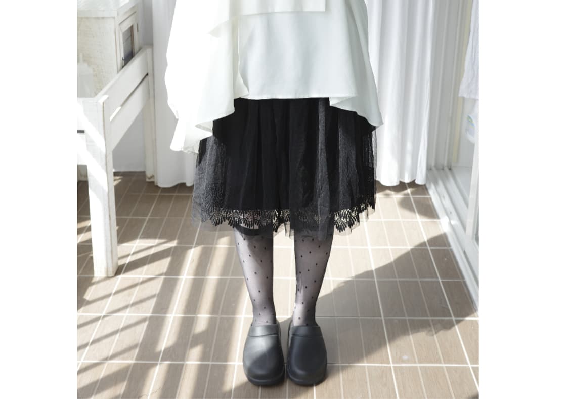 Black sha skirt 상품이미지1