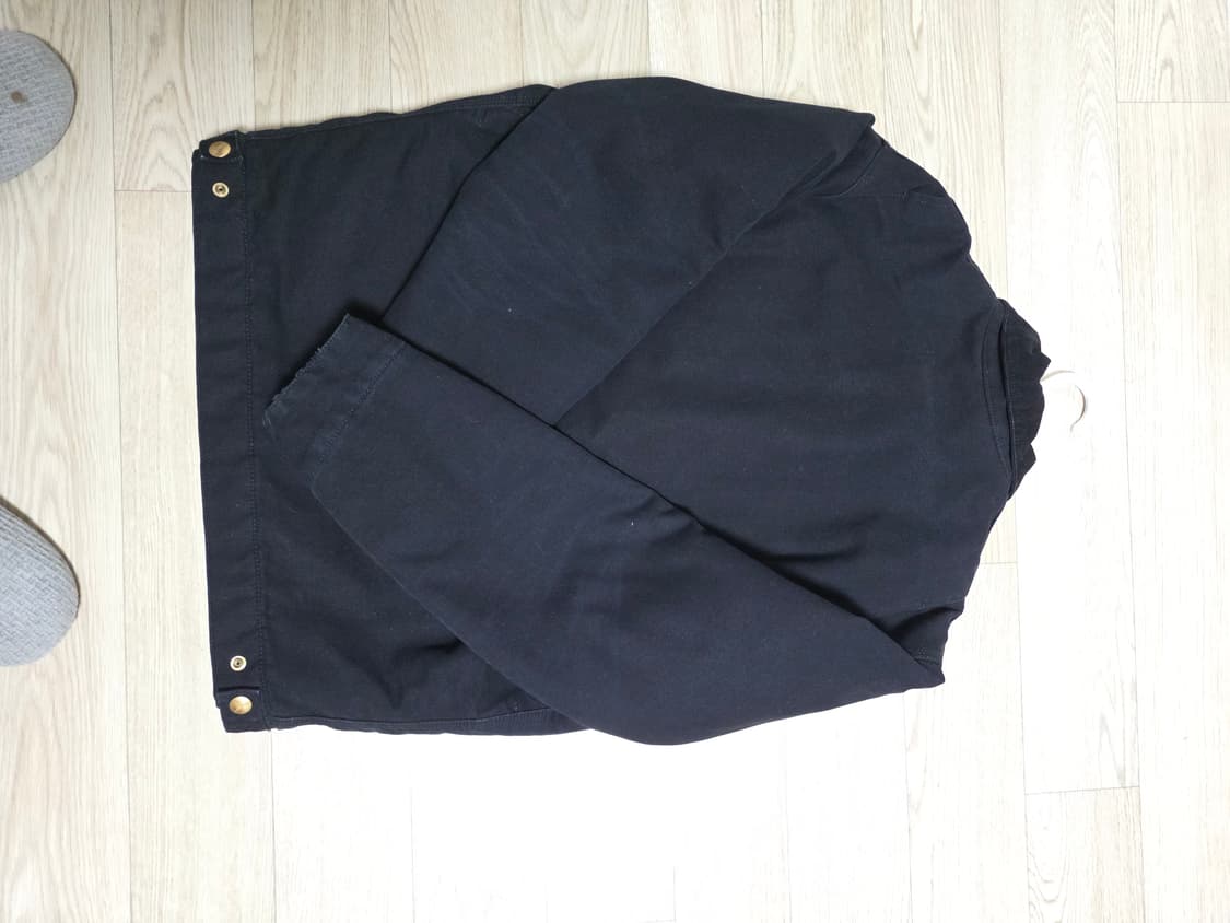 L) 칼하트 WIP OG 디트로이트 자켓 블랙 에이지드 캔버스 상품이미지3