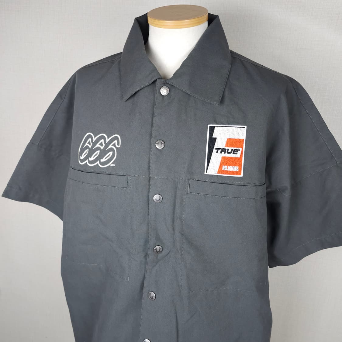 (새상품)트루 릴리젼 반팔남방 남자110사이즈  상품이미지2