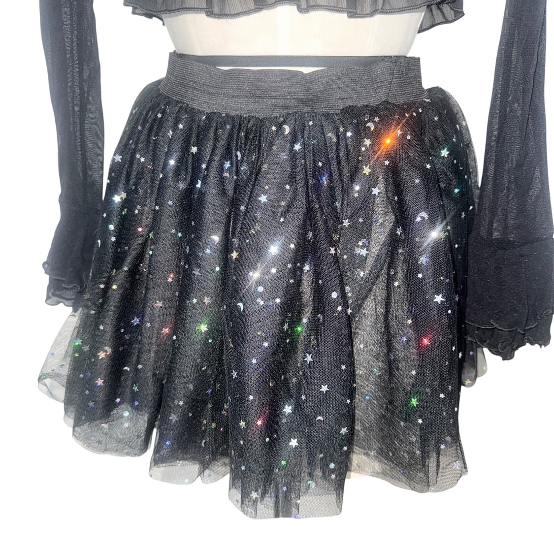 Milky way banding Skirt 상품이미지6
