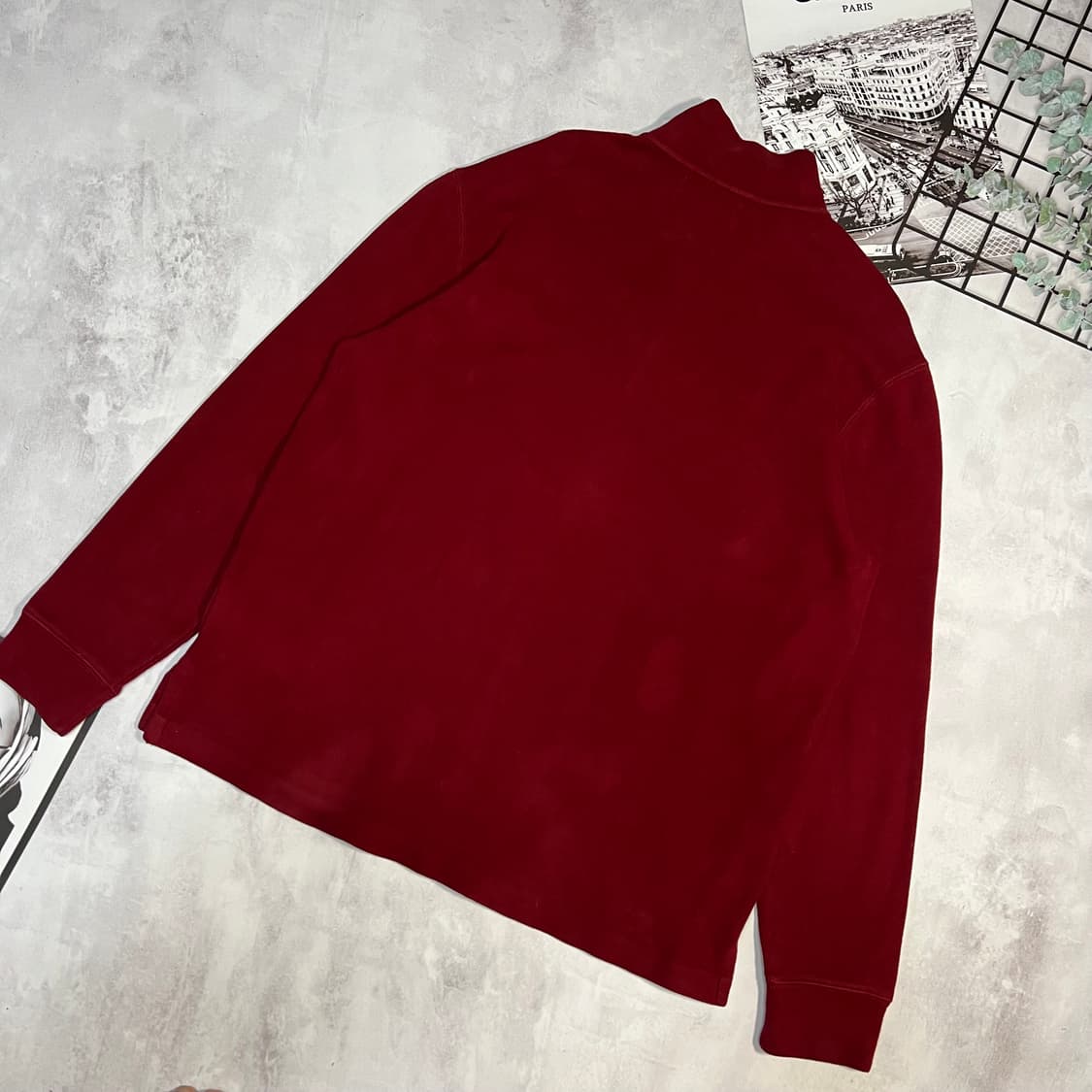 폴로 랄프로렌 반집업 니트 상품이미지5