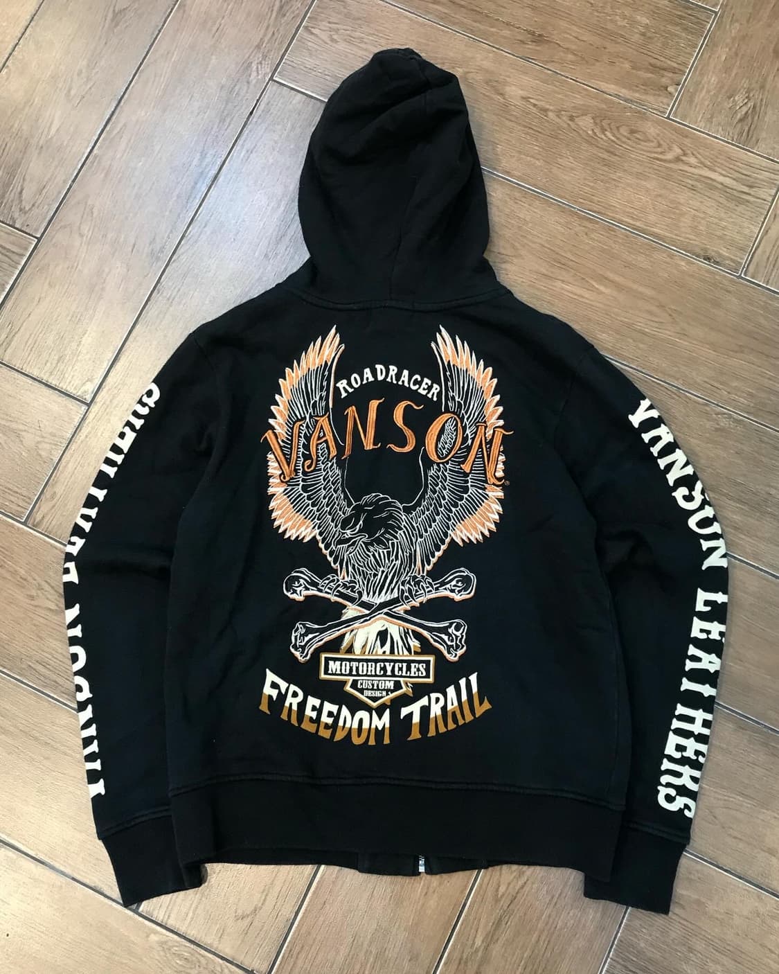 Vanson Embroidery Hood Zip-Up 상품이미지9