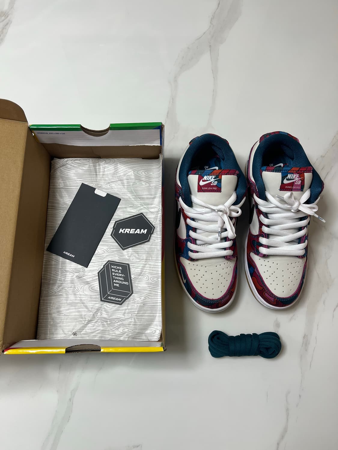 [265] 나이키 x 파라 SB 덩크 로우 프로 앱스트랙트 아트 상품이미지2