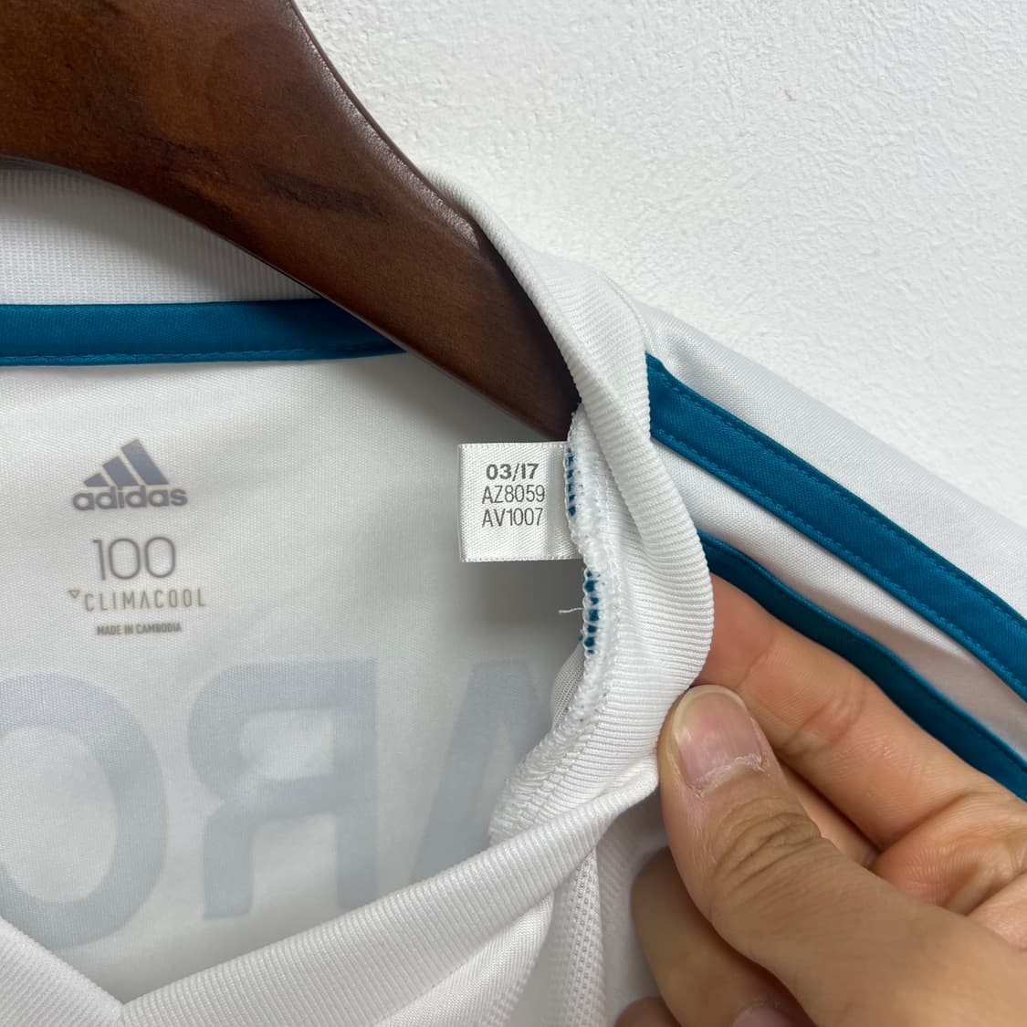 17-18 레알마드리드 마르셀루 마킹 홈 유니폼 상품이미지5