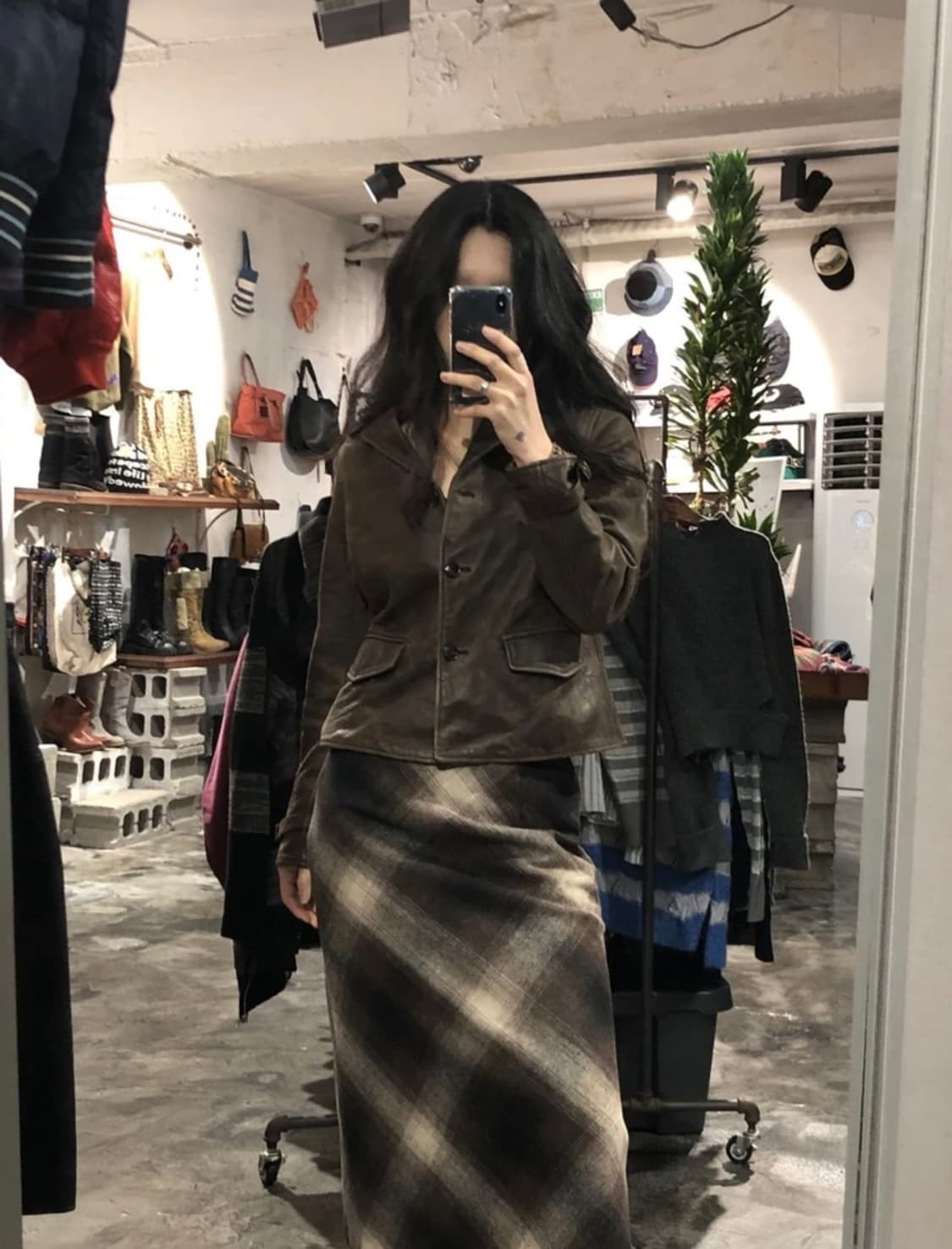 [9117]Ralph Lauren brown leather jacket 상품이미지2