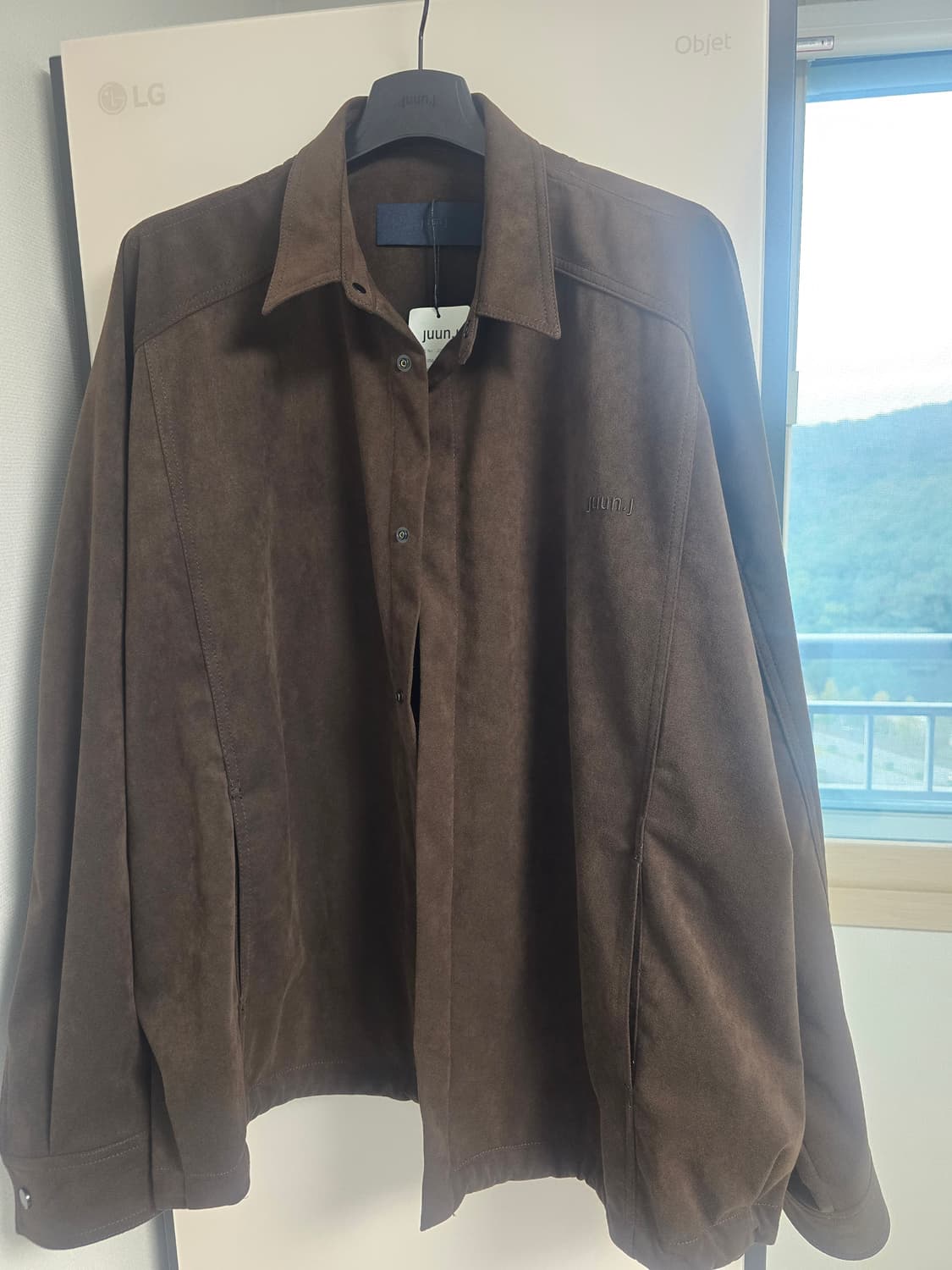 준지/25fw스웨이드코치셔츠/50 상품이미지1