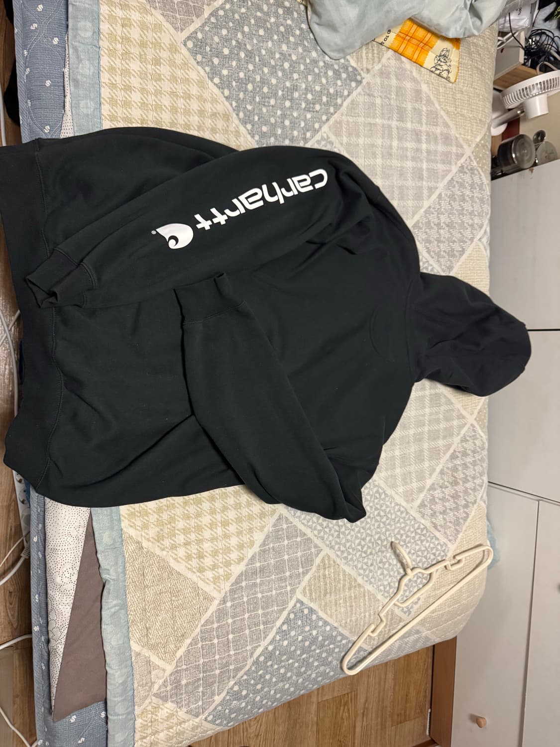 <새것>[L] 칼하트 후드티 검정 상품이미지7