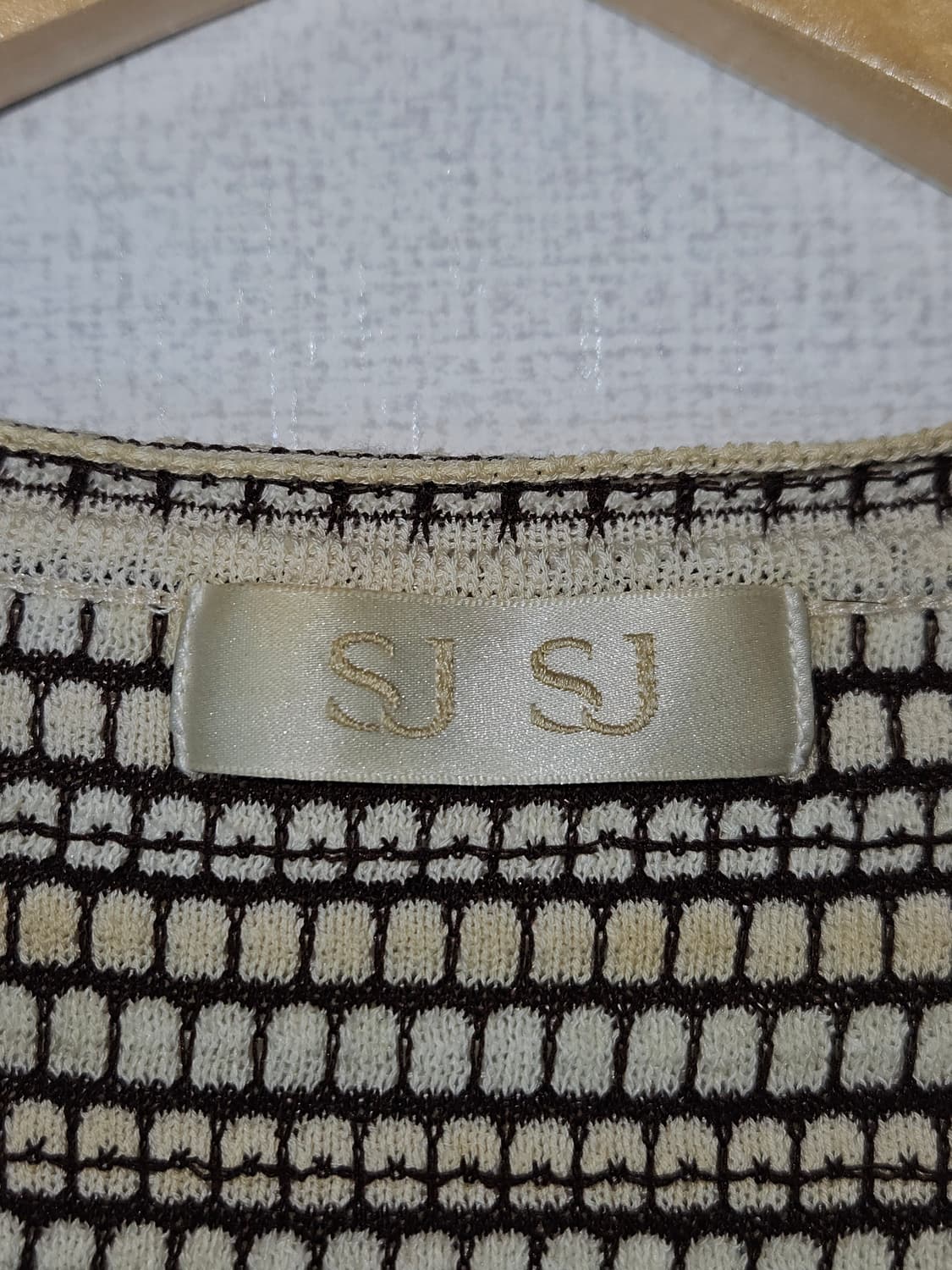 SJSJ 한섬 크로셰 반팔니트 여성 F 90 상품이미지2