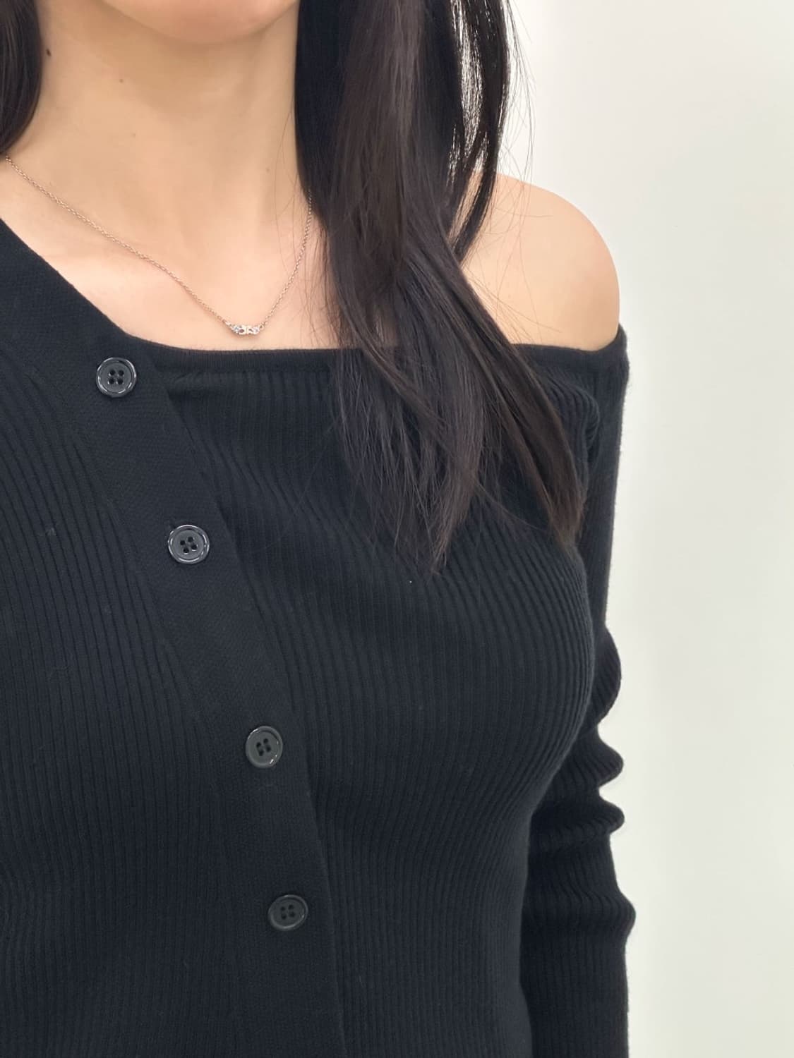 courreges / 꾸레쥬  큐빅로고 실버925 목걸이 상품이미지8