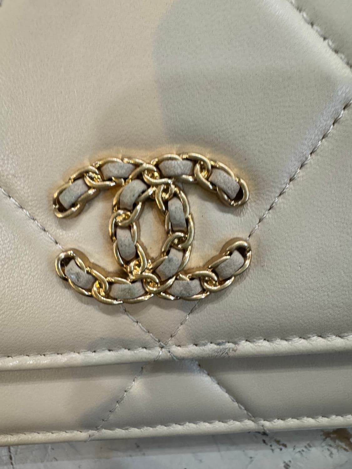 샤넬 19백 베이지 상품이미지2