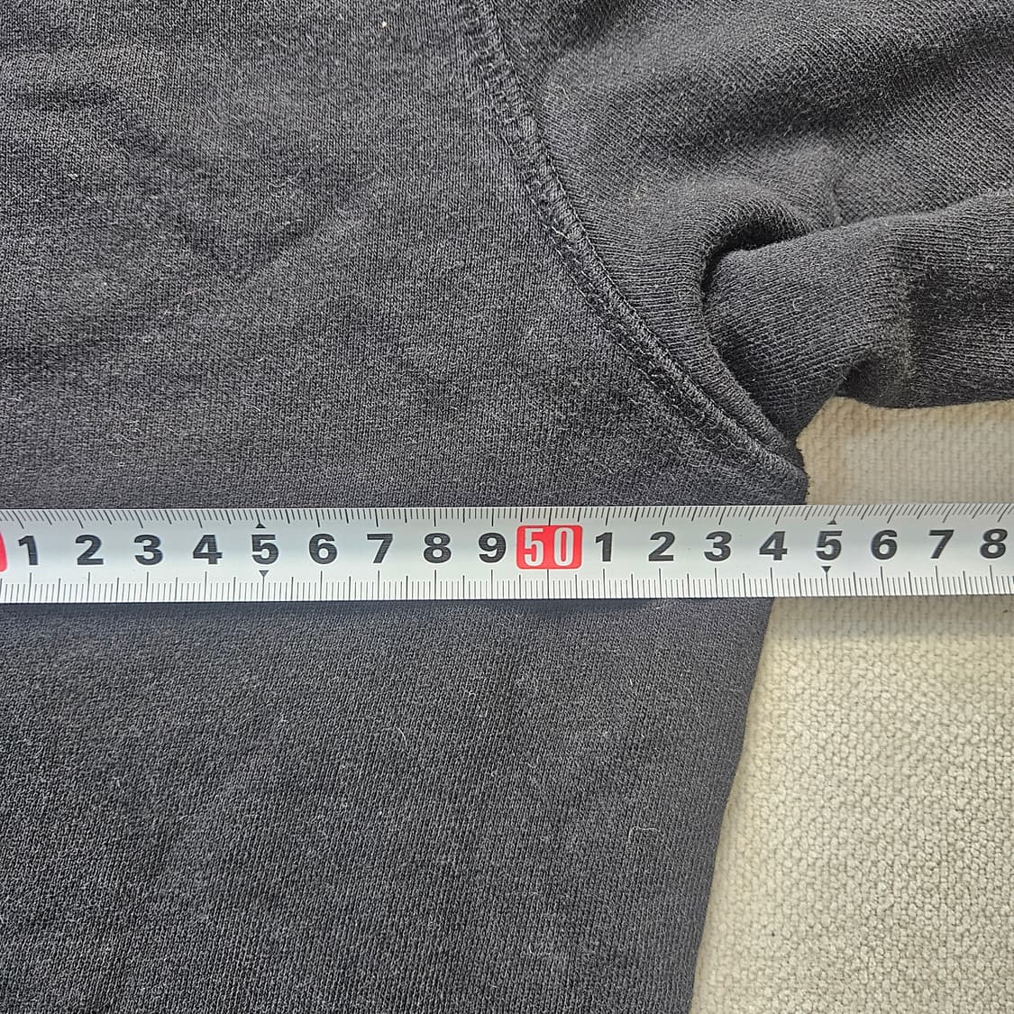 M 타미힐피거 블랙 맨투맨 0310Y 상품이미지5