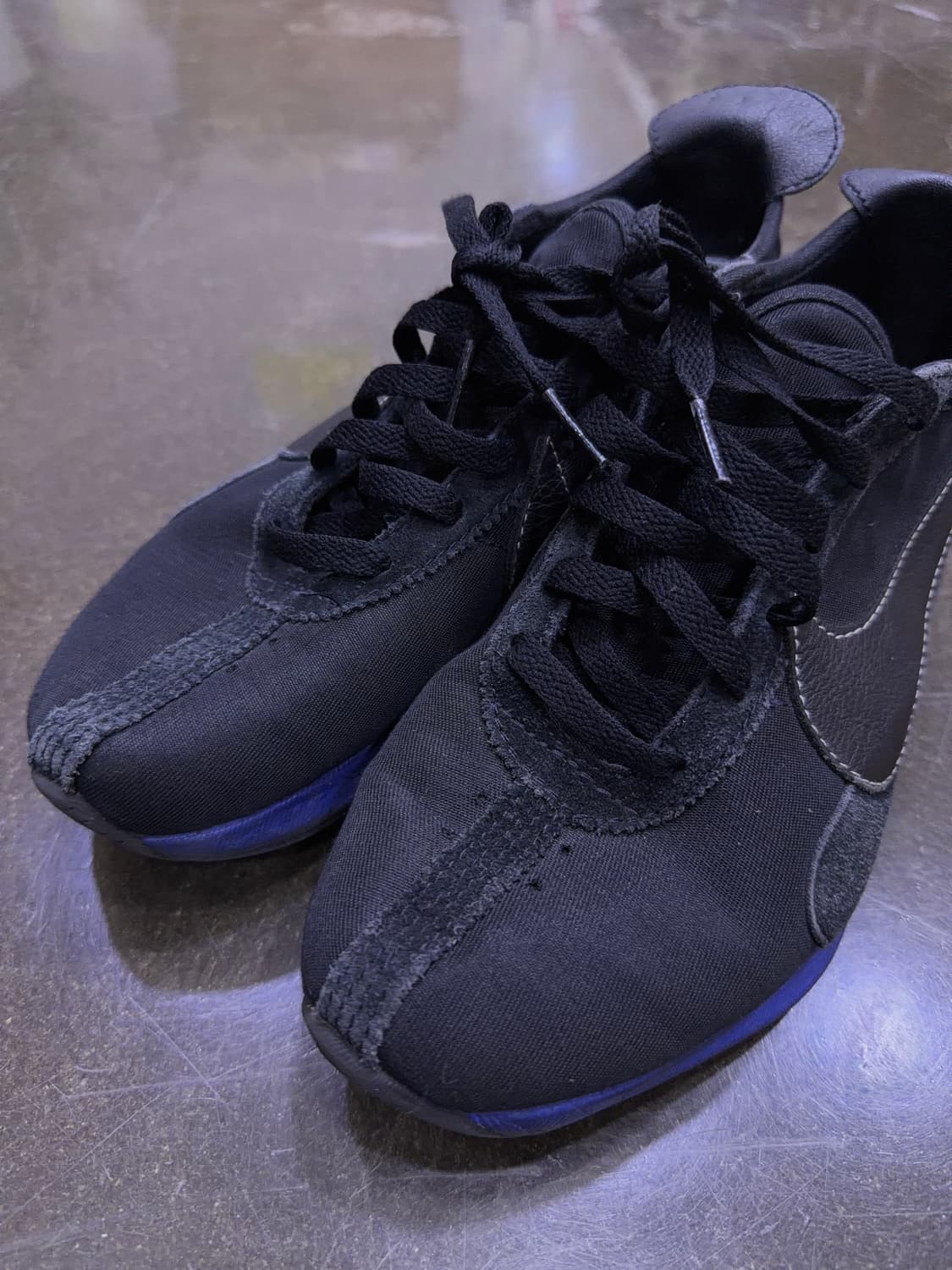 나이키 문레이서 블랙 블루 러닝화 슈즈 270 상품이미지3