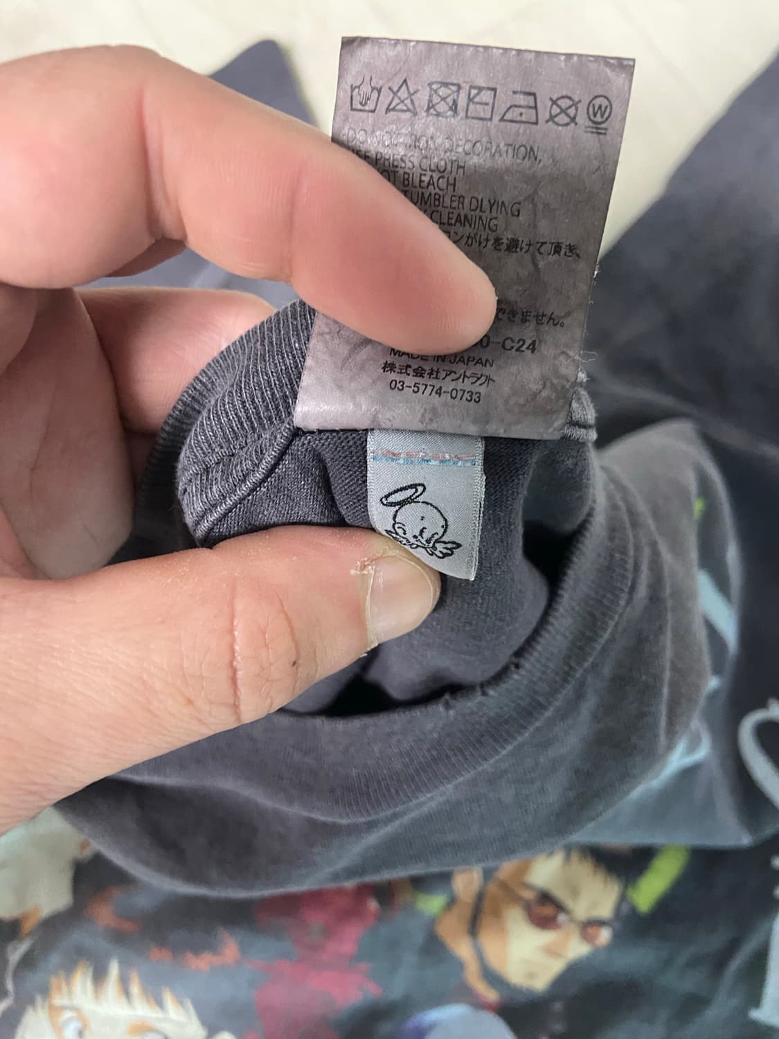 [4/9 배송가능][L]세인트미카엘 에반게리온 블랙 상품이미지5