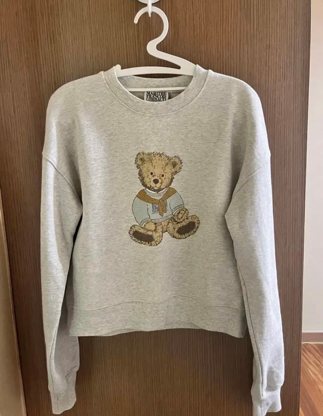 마리떼 곰돌이 맨투맨 s 상품이미지4