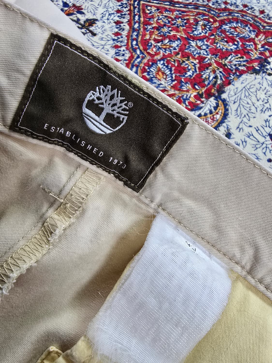 팀버랜드 베이지색 남성 면바지 (1693) 상품이미지3